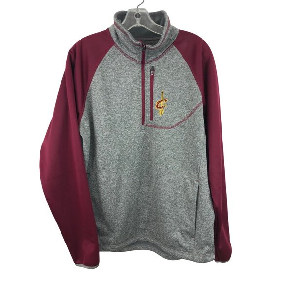 NBA Other - Carl Banks NBA Cleveland Cavaliers 1/2 Zip Sweatshirt Mens' Size M GIII Sports